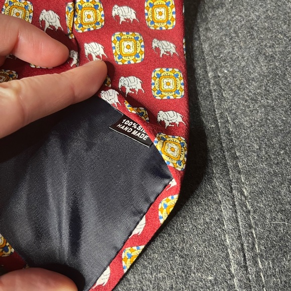 Kailong silk tie handmade - Picture 6 of 6